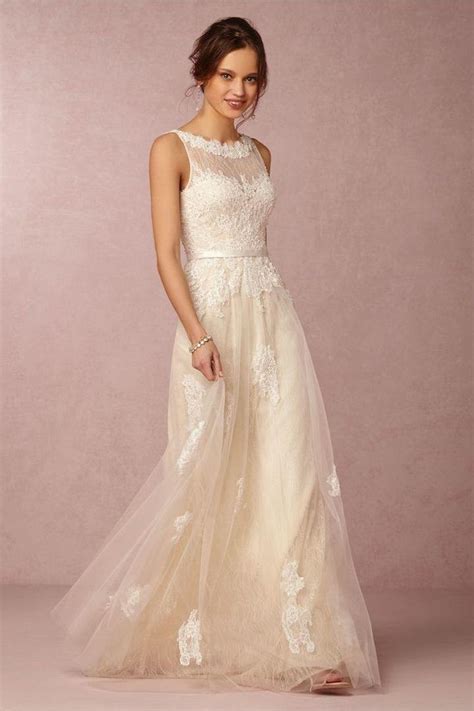 We offer the most beautiful wedding dresses! Vintage Lace Wedding Dresses From BHLDN - MODwedding