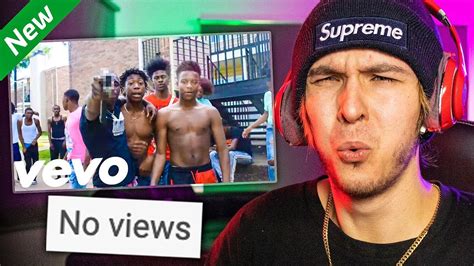 Reacting To Music Videos With 0 Views Youtube