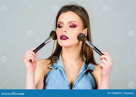 Beauty Hairdresser Salon Lipstick And Eyeshadow Sexuality Skincare