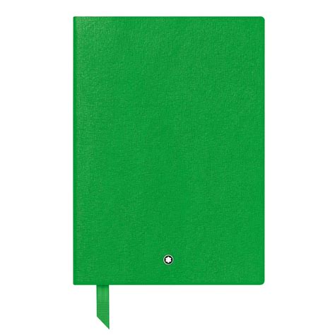 Montblanc Fine Stationery 146 Green Lined Notebook The Pen Shop