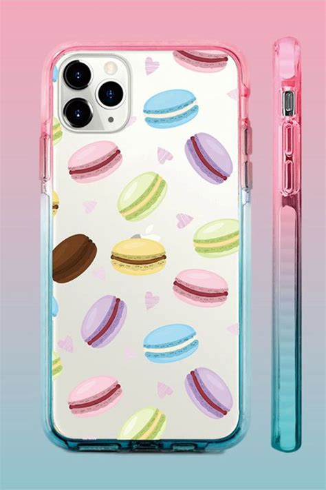 Macaron Love Cute Pattern For Iphone X Phone Case Iphone Print Phone Case Iphone Prints