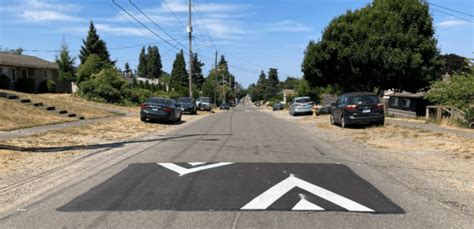 60 New Speed Humps Installed To Increase Safety In Neighborhoods Along West Seattle Bridge