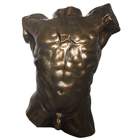 Nude Male Torso Statue By Auguste Rodin Museum Art Reproduction