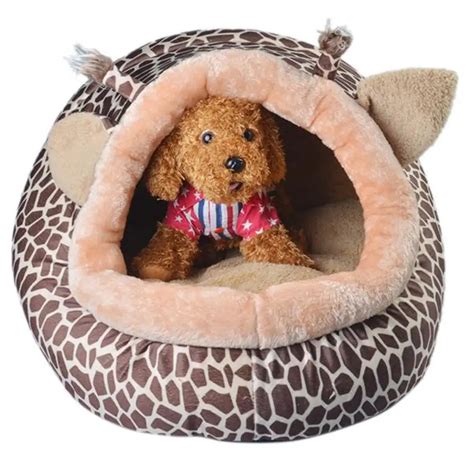 2019 Collapsible Indoor Pet Dog Puppy Cat Warm House Bed Shelter Cozy