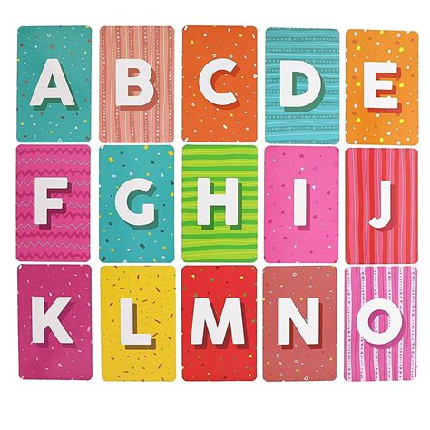 Alphabet Learning Cards Alphabet Uppercase Alphabetlearnit