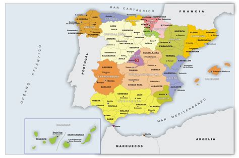 Municipios Y Provincias Ud12 La Organización Territorial En España