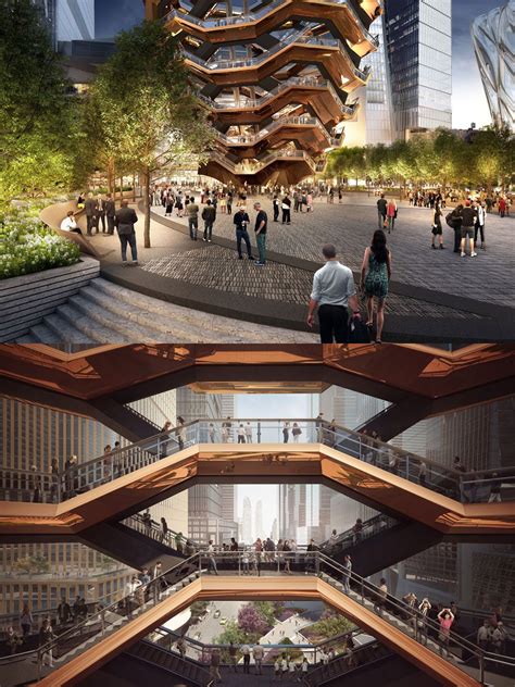 Thomas Heatherwicks Vessel Will Be An Endless Staircase In New Yorks Hudson Yards Hudson