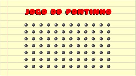 Jogo Dos Pontinhos Online