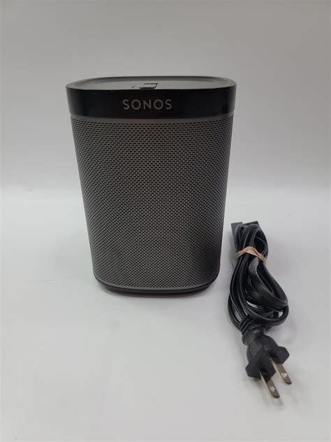Sonos Play1 Wireless Speaker Black Play1us1blk 878269000327 Ebay