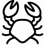 Crab Icon Animals Icons Svg Icons8 Iconarchive