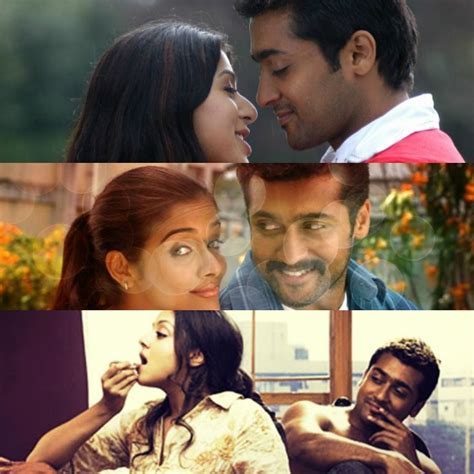 Nerruku ner tamil movie ft vijay, suriya, simran and kousalya. Jyothika - Bhumika - Asin | Suriya's romantic heroines ...