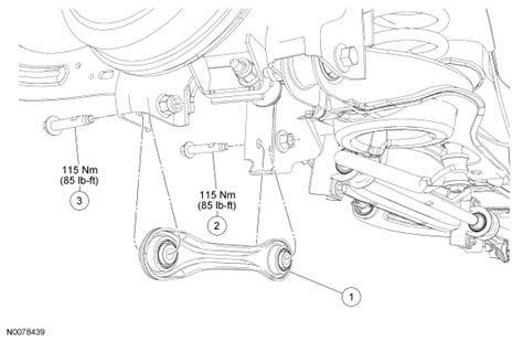 2013 Ford Focus Rear Suspension Diagram