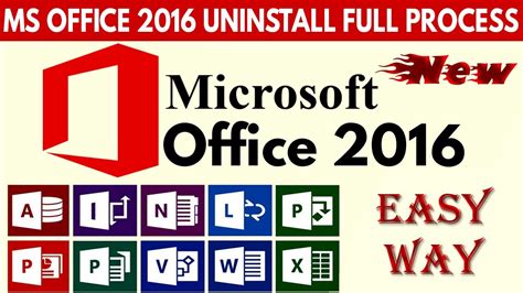 How To Uninstall Or Remove Ms Office 2016 Completely।। कैसे करें