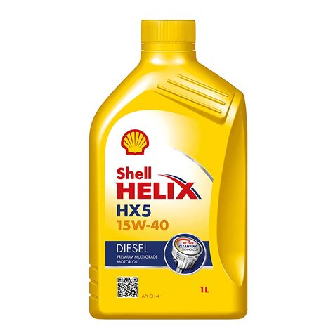 Shell Helix Hx5 15w 40 Api Ch4 Premium Mineral Engine Oil For Diesel