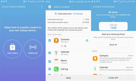اپلیکیشن سامسونگ Smart Switch با پشتیبانی از دستگاه های ...