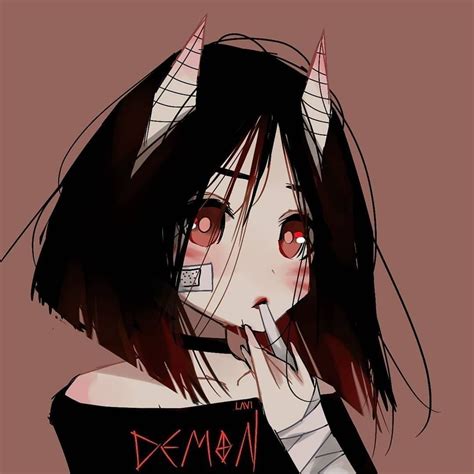 Anime Demon Pfp