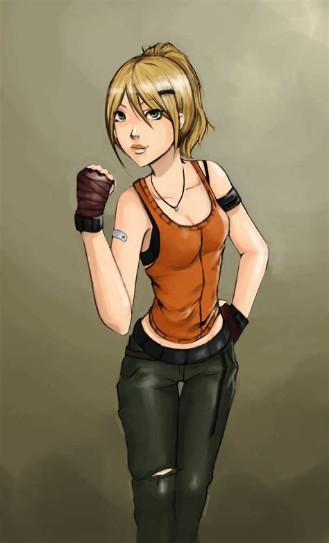 Fighter Girl By Crymson99 On Deviantart