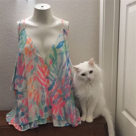 Lilly Pulitzer Tops Lilly Pulitzer Bellamie Top In Sparkling Sands