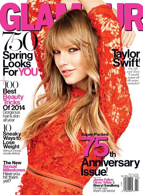 Glamour Magazine Digital Glamour Magazine Cover Taylor Swift