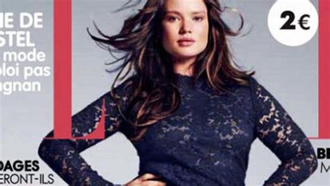 Modelka plus size na okładce Elle Newsweek
