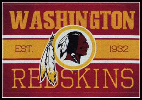 Washington Redskins Vintage Team Logo Football Nfl Decal Stickerbogo
