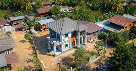 Rumah kampung modern rekabentuk rumah kayu moden reka bentuk rumah. LINGKAR WARNA: 17 Mewah, rumah 2 lantai di tengah kampung ...