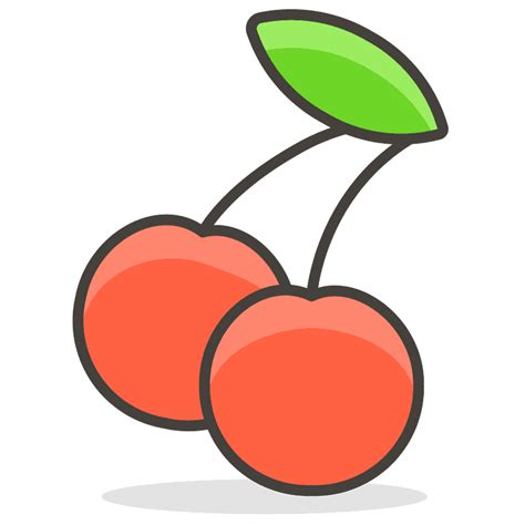 Cherries Emoji Clipart Free Download Transparent Png Creazilla