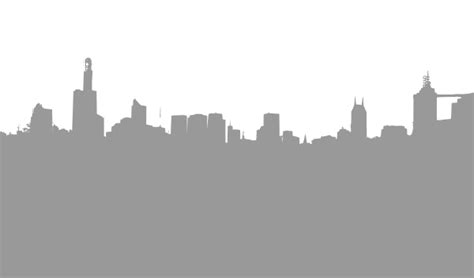 Gray City Skyline Clip Art At Vector Clip Art Online