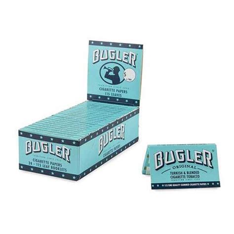 Bugler Rolling Papers 24ct Box 115 Leaves