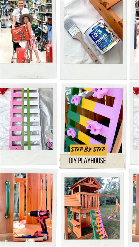 Easy Diy Playhouse With Ace Hardware Glitter And Bubbles Diy Kids