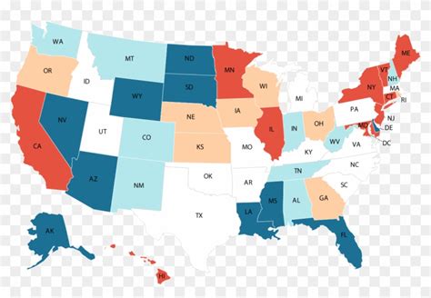 Us Map The Kiplinger Tax Map Guide To State Income Tax