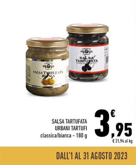 Salsa Tartufata Urbani Tartufi Classica Bianca G Offerta Di Conad