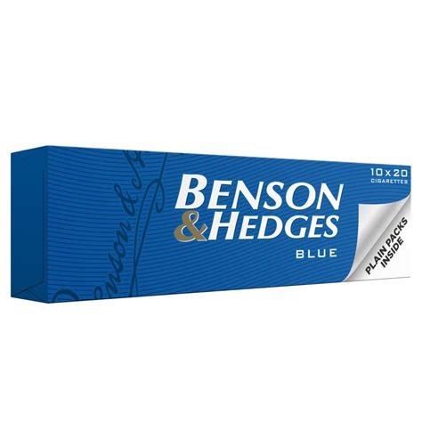 Benson And Hedges Blue 20 Cigarettes Bb Foodservice