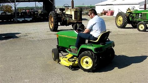 John Deere 425 Lawn And Garden Tractor 1371 Youtube