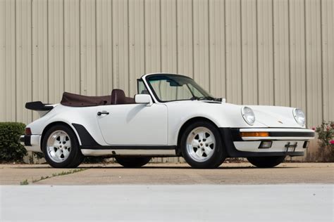 1987 Porsche 911 Carrera M491 Turbo Look Cabriolet For Sale On Bat