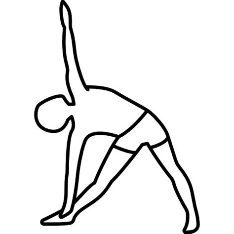 Man Stretching Leg And Arms Free Sports Icons