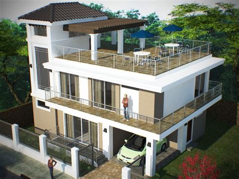 Roof Ideas House Roof Design 2 Storey House Design House Deck