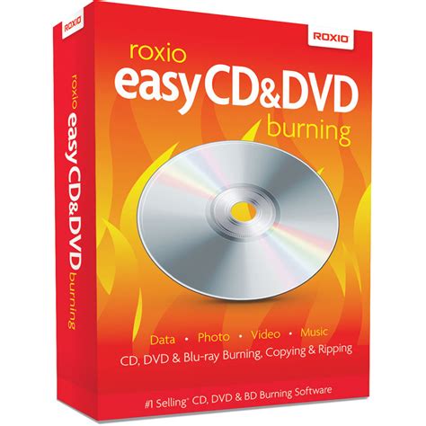 Roxio Roxio Easy Cd And Dvd Burning For Windows Roxcddvdburn Bandh