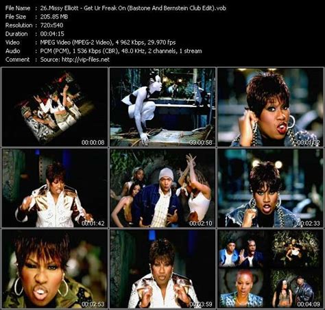 Missy Elliott Get Ur Freak On Bastone And Bernstein Club Edit Download Music Video Clip