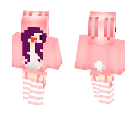 Download Purple Haired Bunny Minecraft Skin For Free Superminecraftskins