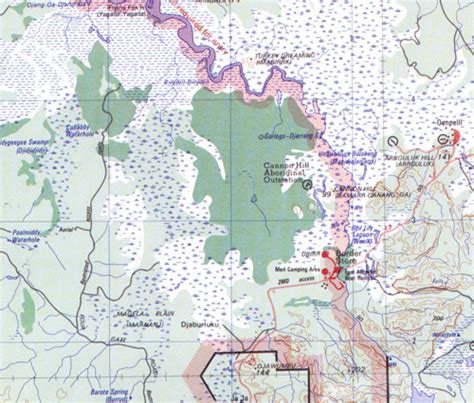 Kakadu National Park Map Geoscience Australia Maps Books And Travel Guides