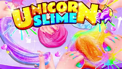 Unicorn Slime DIY Cooking Games - YouTube