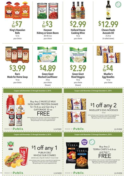 Publix Current Weekly Ad 1123 12062019 6 Frequent