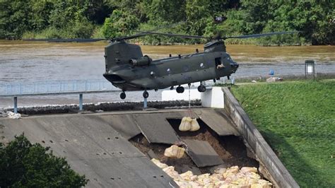 Whaley Bridge Dam Collapse Evacuation Over Toddbrook Reservoir Fears