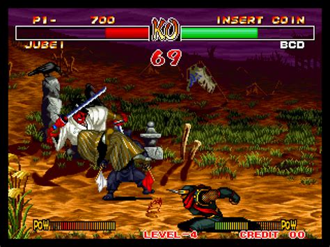 Samurai Shodown 2 Neo Geo 023 The King Of Grabs