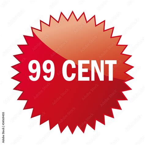 99 Cent Ware Stock-Vektorgrafik | Adobe Stock