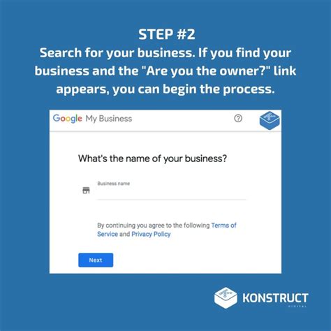 Need help with claiming a business on google? How to Claim Your Google My Business Listing | Konstruct ...