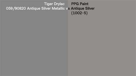 Tiger Drylac Antique Silver Metallic Vs Ppg Paint Antique