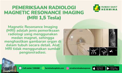 Hermina Hospitals Pemeriksaan Radiologi Magnetic Resonance Imaging