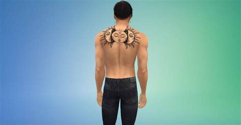 Custom Content Tattoos For The Sims Cc Tattoo Mods Cloud Hot Girl Hot Sex Picture